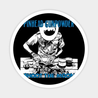 Pinhead Gunpowder Shoot The Moon Gritty Punk Illustration Magnet